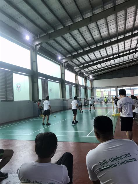 NEW BADMINTON COURT I YMCA MANILA .